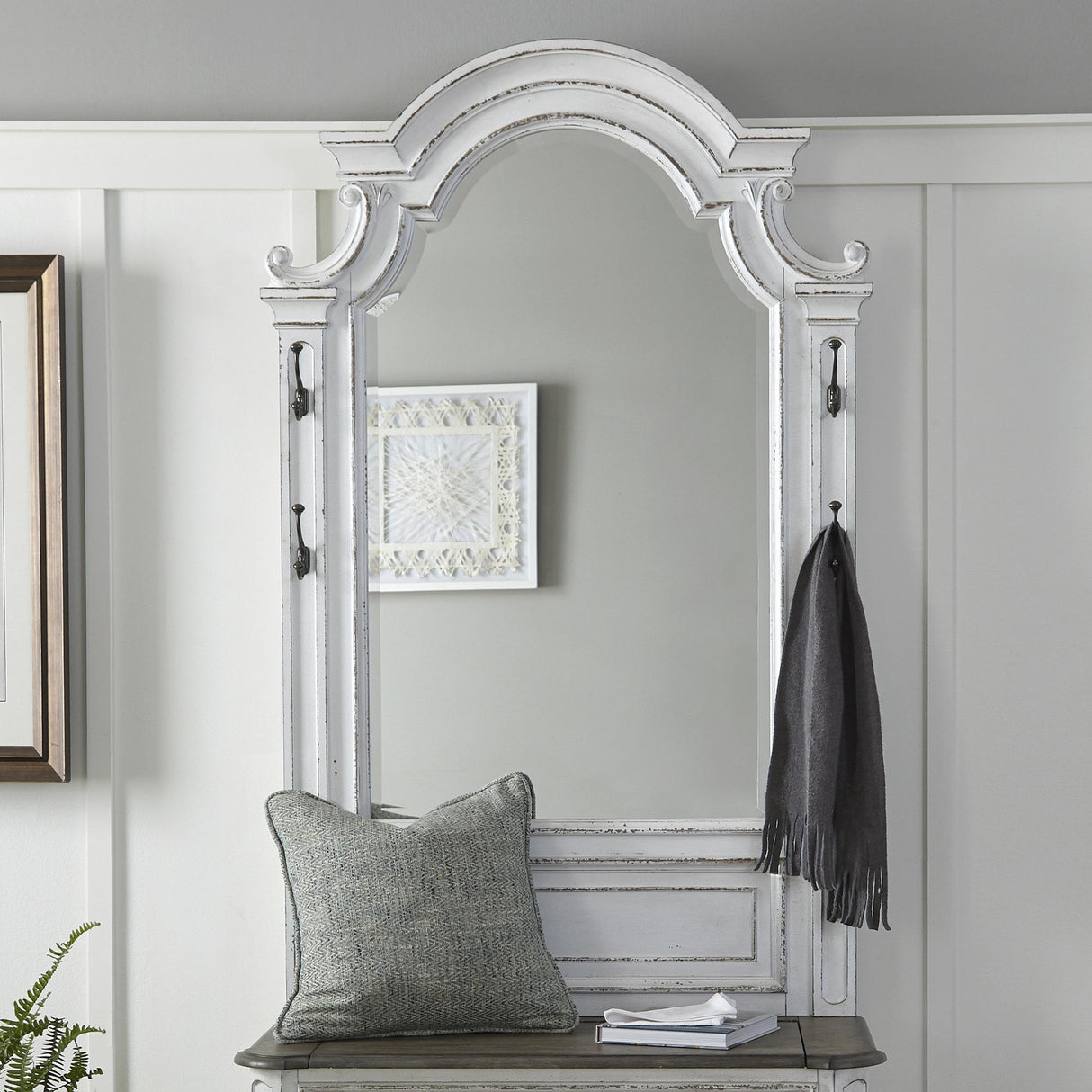 Magnolia Manor Hall Tree Top - Furniture World