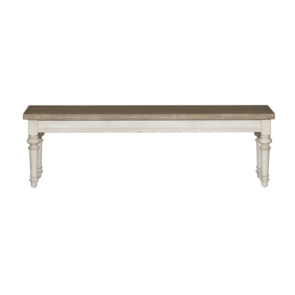 Liberty Furniture Heartland Bench in Antique White - Furniture World
