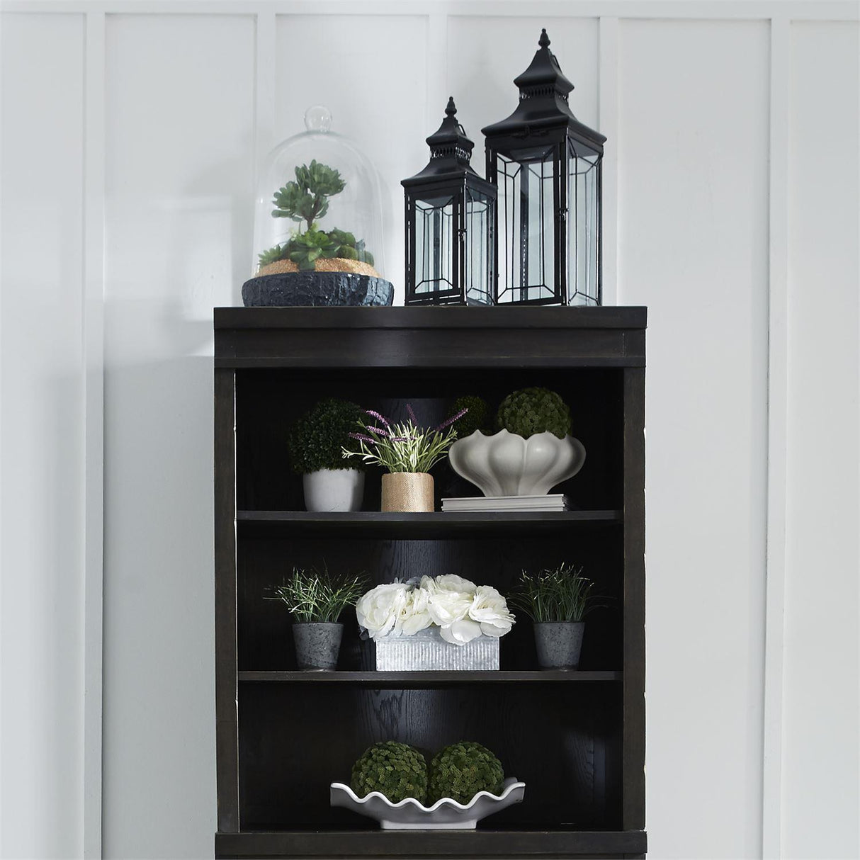 Liberty Harvest Home Bunching Lateral File Hutch in Chalkboard - Furniture World
