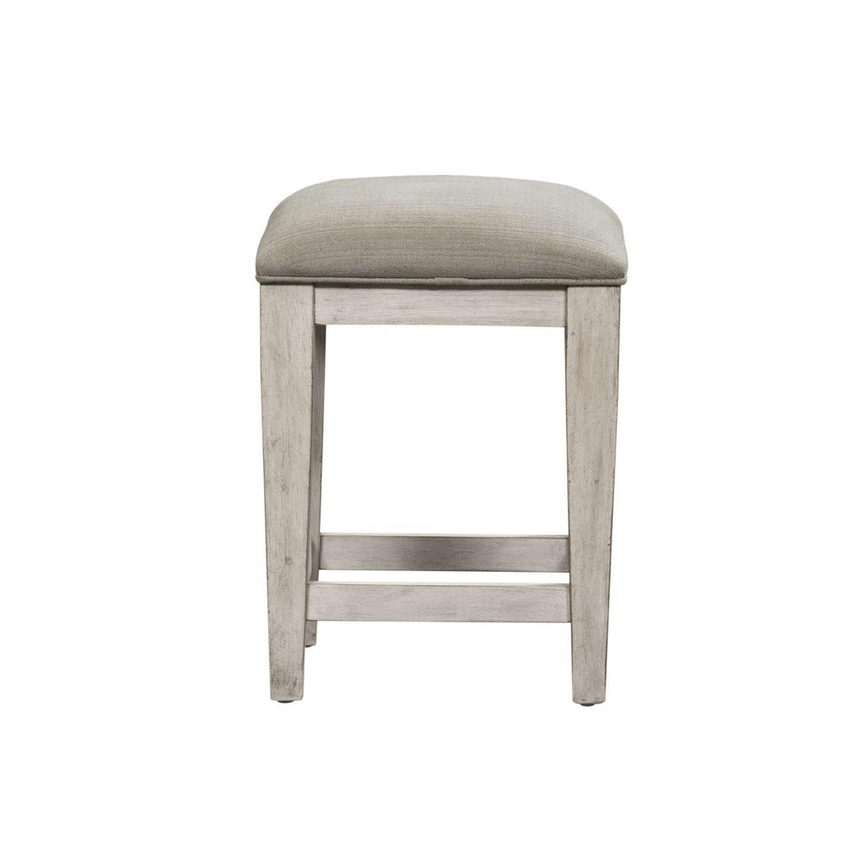 Liberty Heartland Console Stool in Antique White - Furniture World