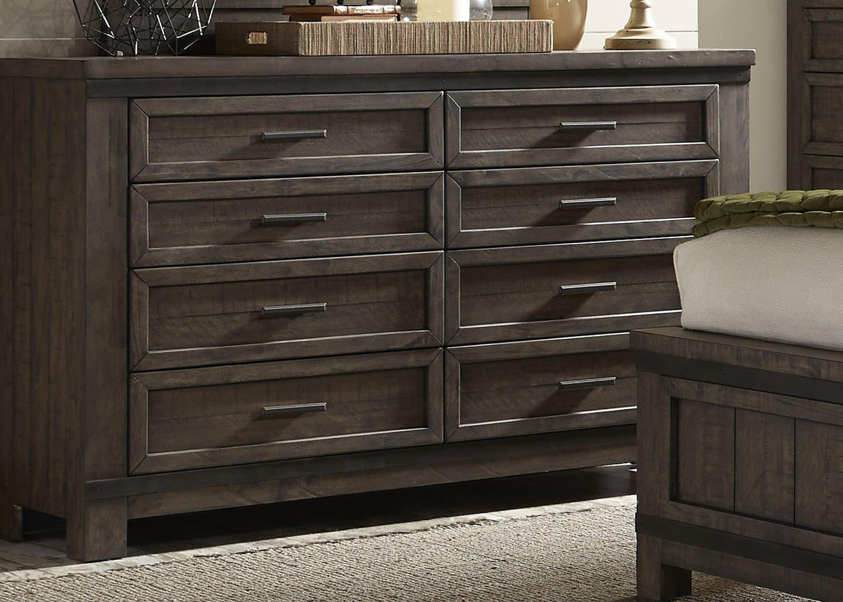 Liberty Thornwood Hills Drawer Dresser in Rock Beaten Gray - Furniture World