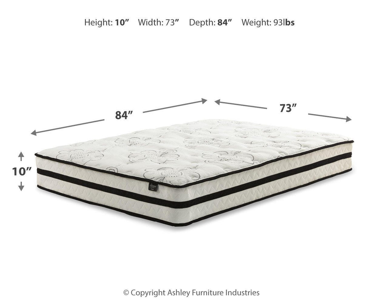 Chime 10 Inch Hybrid Mattress Package - Furniture World