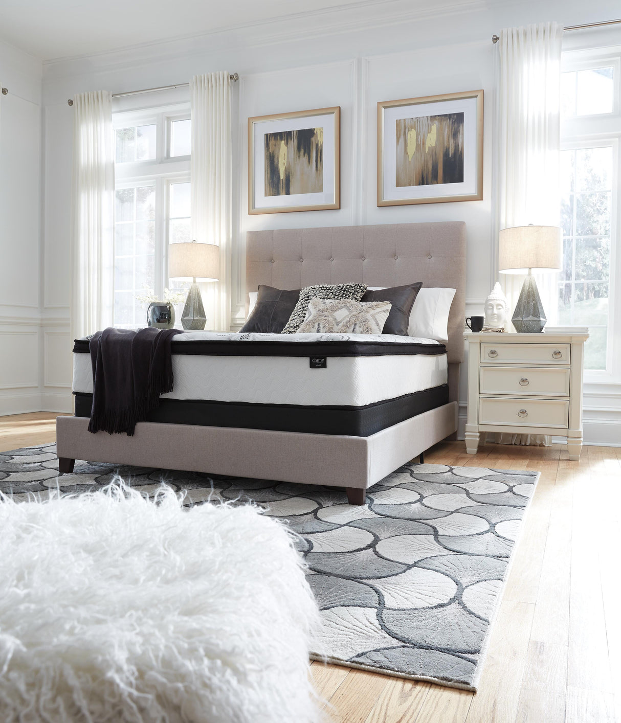 Chime 12 Inch Hybrid Mattress in a Box