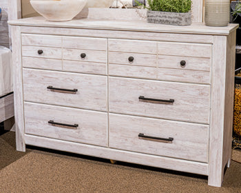 Makidern Dresser and Mirror - Furniture World