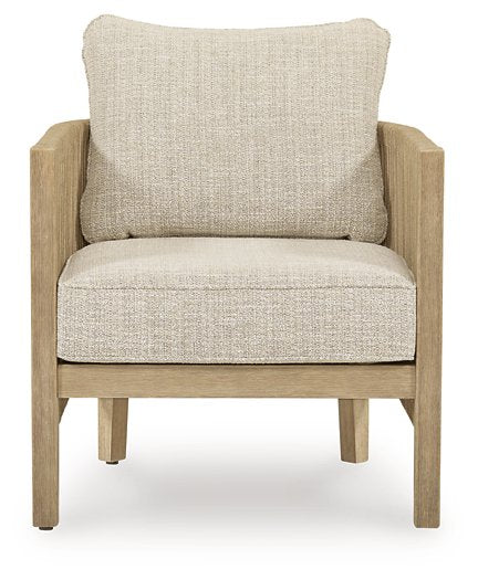 Spooners Cove Outdoor Lounge Chair with Cushion (Set of 2) - Furniture World