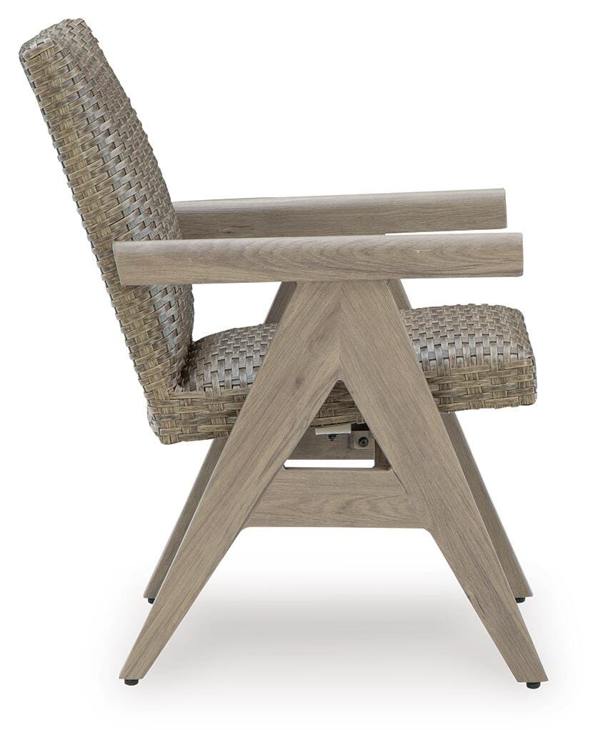 Cliff Trails Outdoor Rocking Arm Chair (Set of 2) - Furniture World