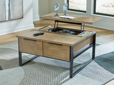 Montia Lift-Top Coffee Table - Furniture World