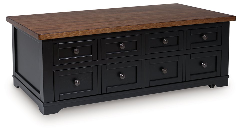 Wildenauer Lift-Top Coffee Table - Furniture World