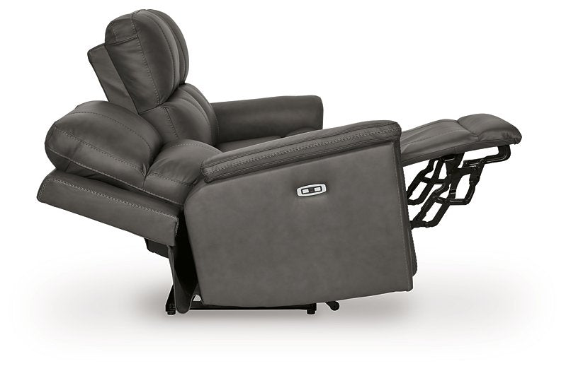 Bleckley Power Reclining Sofa - Furniture World