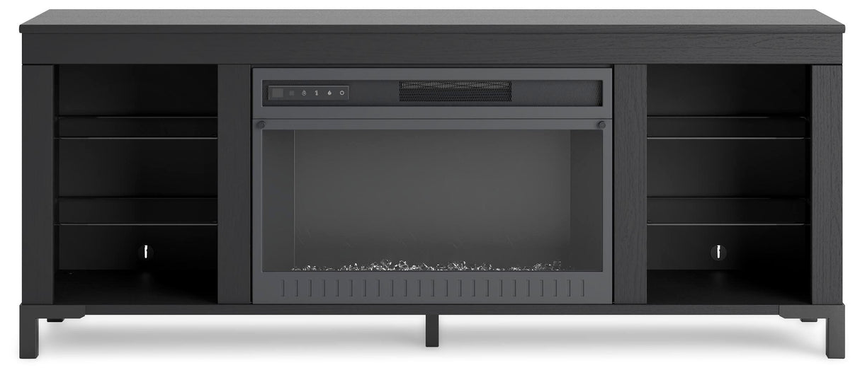 Cayberry 60" TV Stand with Electric Fireplace