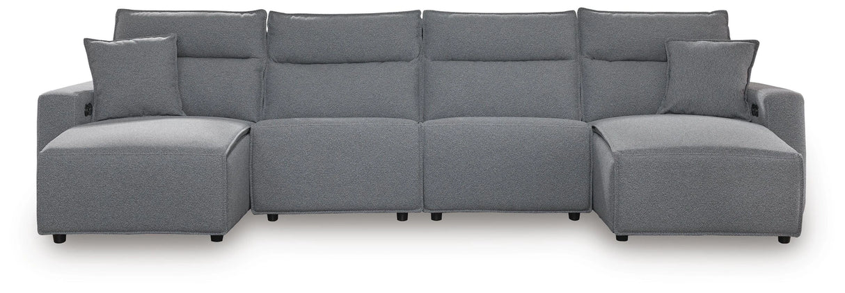 Modmax II Reclining Sectional with Double Chaise
