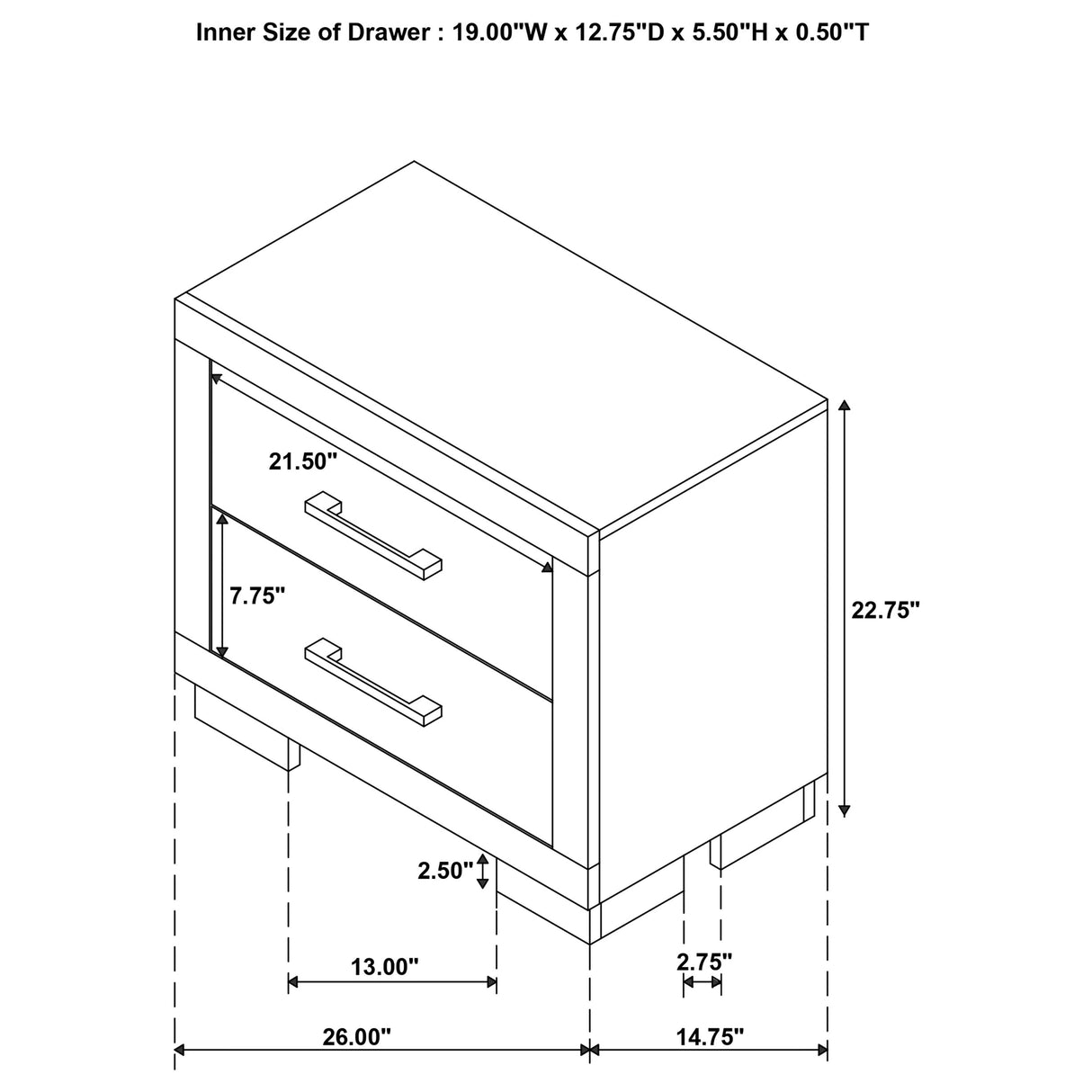 Jessica Nightstand