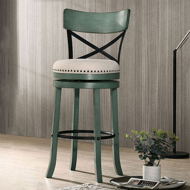 Clarence 29" Swivel Barstool (2/Box) - Furniture World
