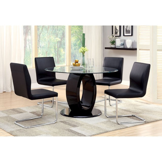 Lodia 5 Pc Dining Table Set - Furniture World