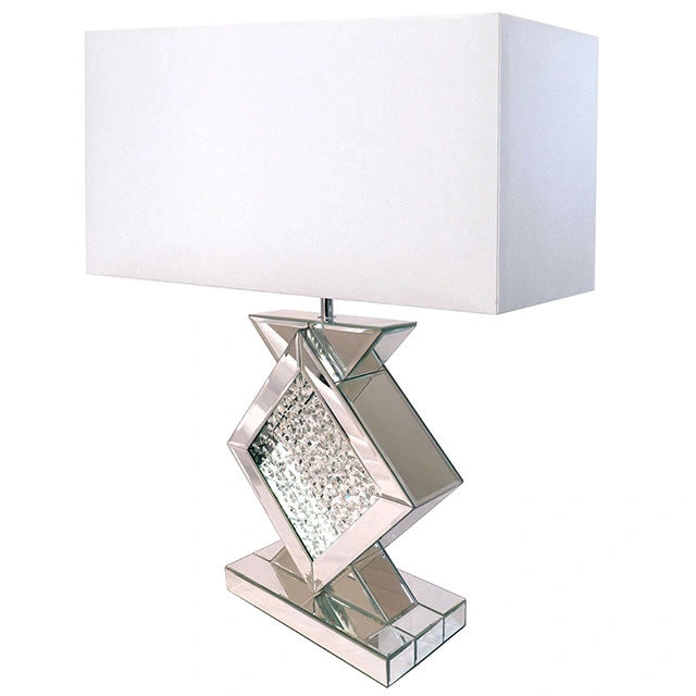 DESMA Table Lamp, Champagne/White