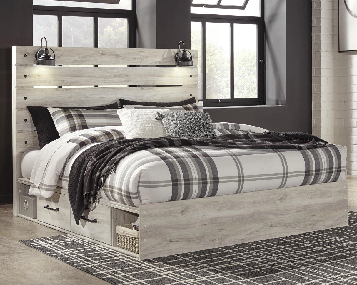 Cambeck Bed with 2 Storage Drawers