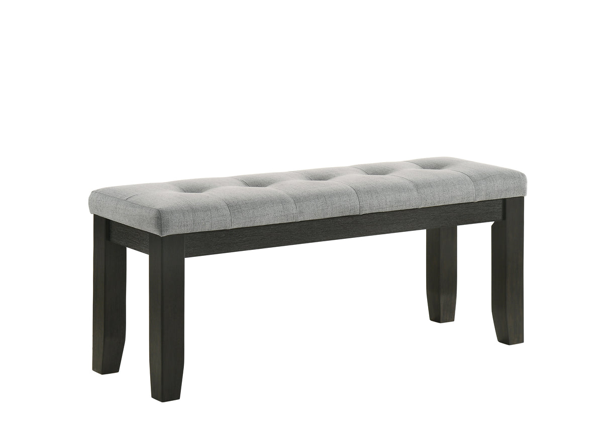 Bardstown Bench Wheat Charcoal - Furniture World