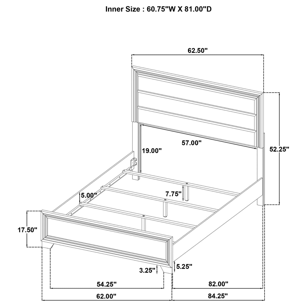 Wright Panel Bed