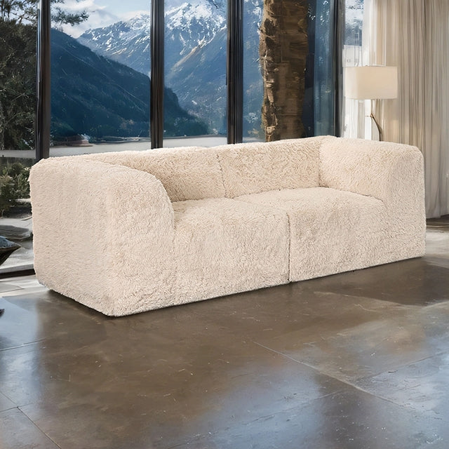 Nappi Loveseat (Compressed Foam) - Furniture World