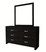 Jaylen 6 Drawer Dresser in Black