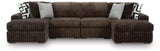 Midnight-Madness Sectional with Chaise