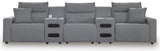 Modmax II Reclining Sectional with Audio Consoles
