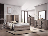 Crown Mark Furniture Rangley 5 Drawer Chest in Brown image