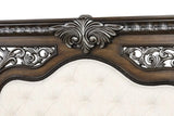 Promenade E.King & Queen Bed Brown & White