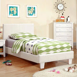 Winn Park Cal.King, E.King, Twin, & Full Bed Chrome, Gray, Brown, & Chrome