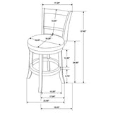 Broxton Swivel Counter Chair - Furniture World