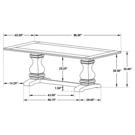 Parkins Dining Set - Furniture World