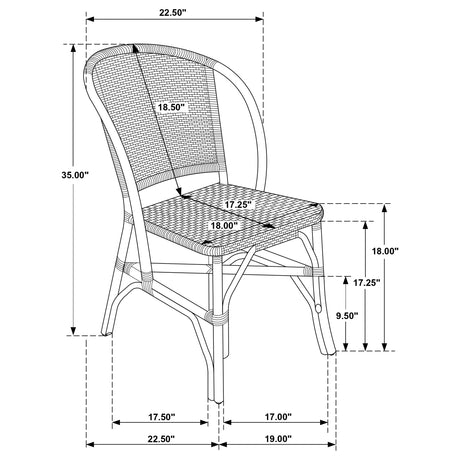 Lexley Dining Side Chair - Furniture World