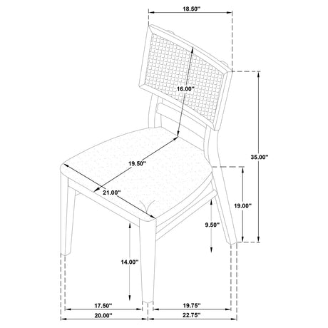 Kailani Dining Side Chair - Furniture World