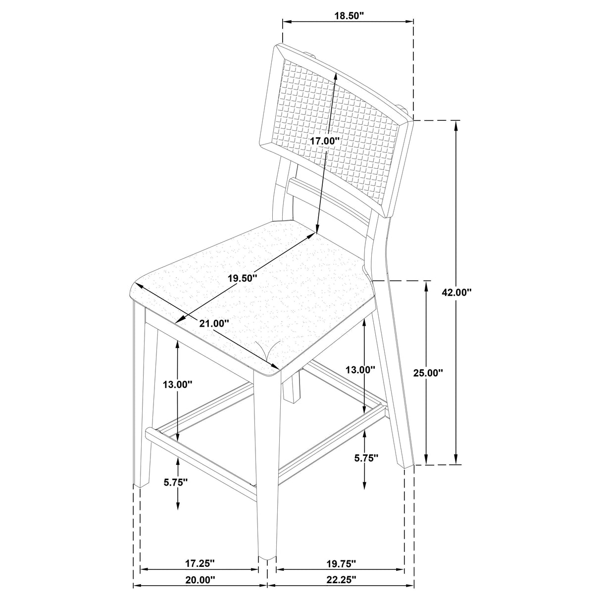 Kailani Counter Height Dining Set - Furniture World