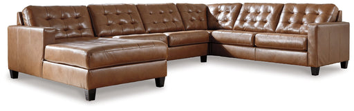 Baskove Sectional with Chaise - Furniture World