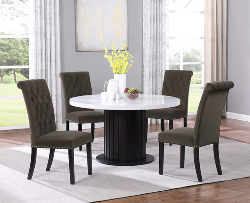 Sherry 5-piece Round Dining Set - Furniture World