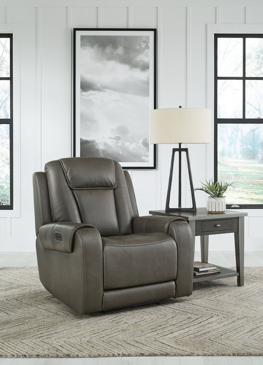 Card Player Power Recliner - Furniture World