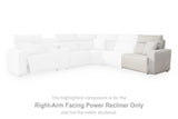 Modmax II Reclining Sectional with Chaise and Audio Console