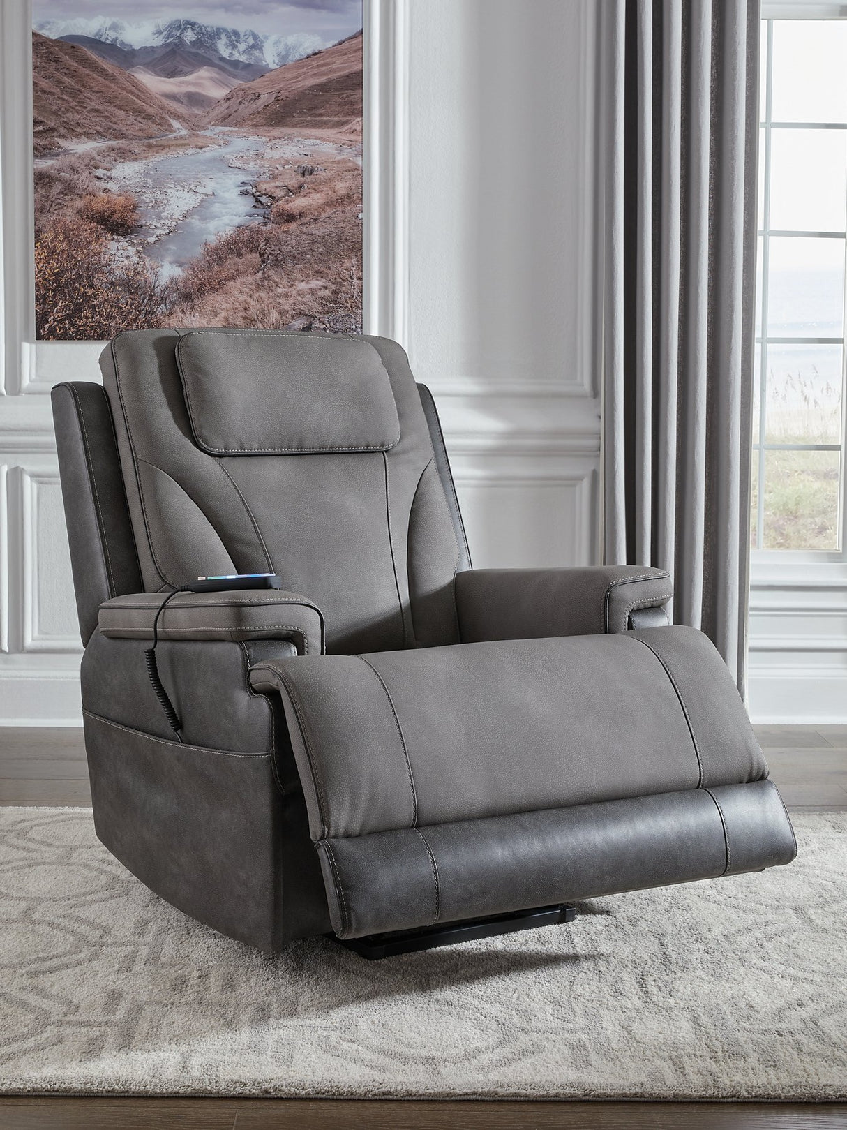 4Z-Peaceful Pause Power Lift Recliner - Furniture World