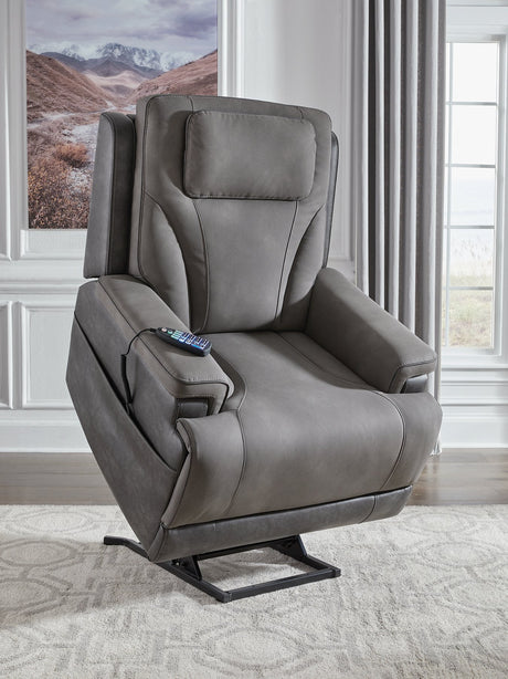 4Z-Peaceful Pause Power Lift Recliner - Furniture World