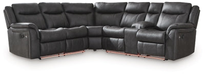 Sultan Meadow Reclining Sectional - Furniture World