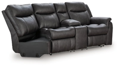 Sultan Meadow Reclining Sectional - Furniture World