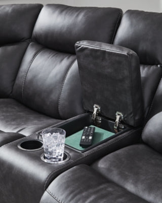Sultan Meadow Reclining Sectional - Furniture World