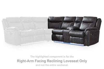 Sultan Meadow Reclining Sectional - Furniture World