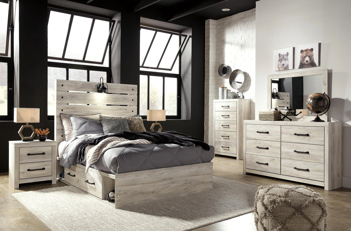 Cambeck Bed with 4 Storage Drawers
