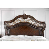 Menodora Brown Cherry Cal.King, E.King, Queen Bed
