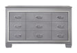 Crown Mark Furniture Lillian Dresser in Silver image