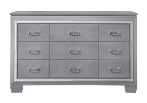 Crown Mark Furniture Lillian Dresser in Silver image