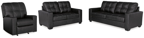 Barlin Mills Living Room Set - Furniture World