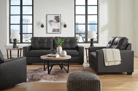 Barlin Mills Living Room Set - Furniture World